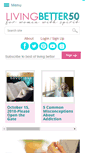 Mobile Screenshot of livingbetter50.com